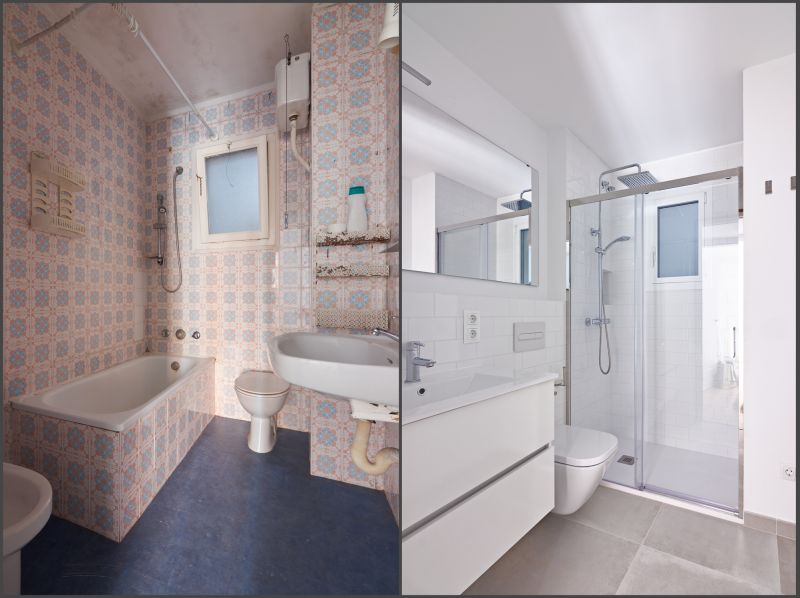 Finished Bathroom Designs